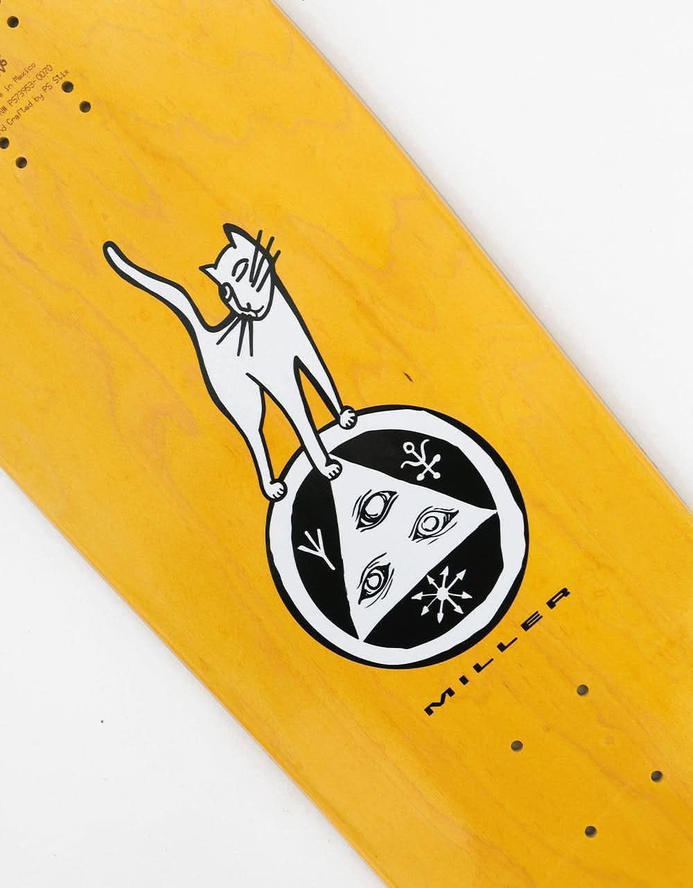 Welcome Miller Sleeping Cat on Gaia Skateboard Deck - 9.6"