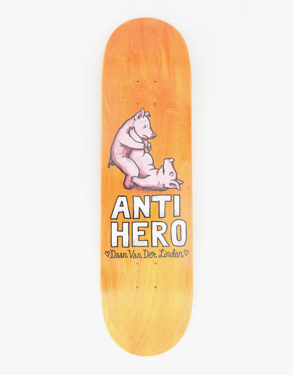 Anti Hero Daan Lovers II Skateboard Deck - 8.38"