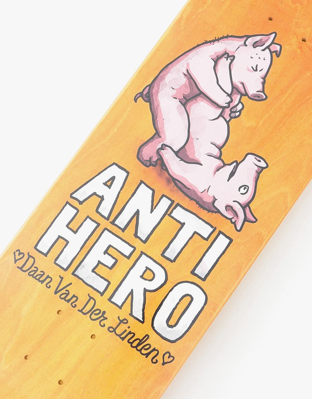 Anti Hero Daan Lovers II Skateboard Deck - 8.38"