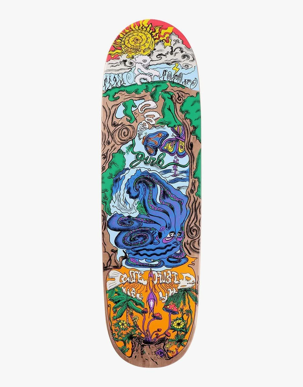 Girl Bannerot We Must Visualize 'LOVESEAT' Skateboard Deck - 9"