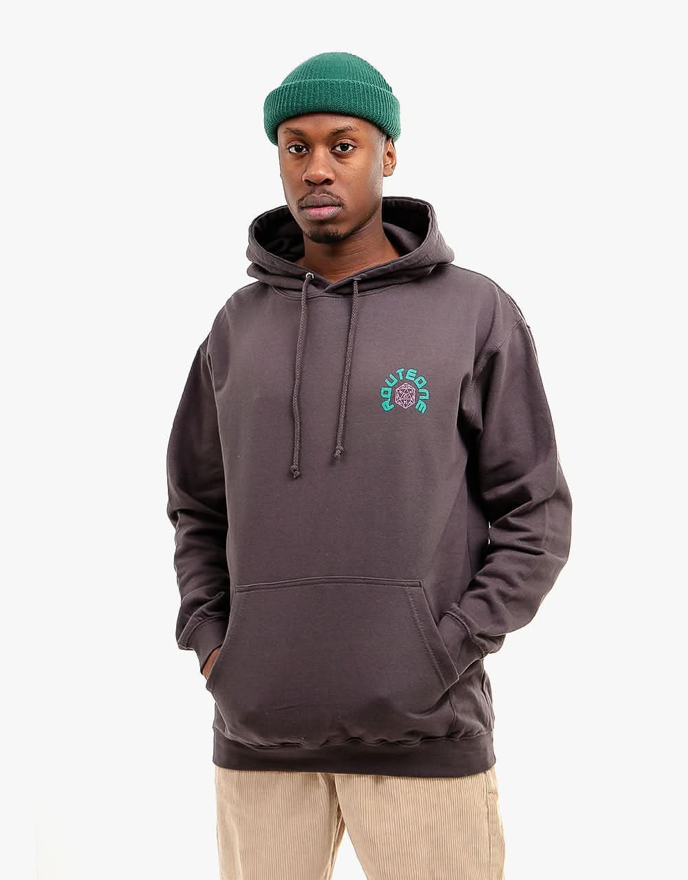 Route One Lifeline Pullover Hoodie - Storm Grey