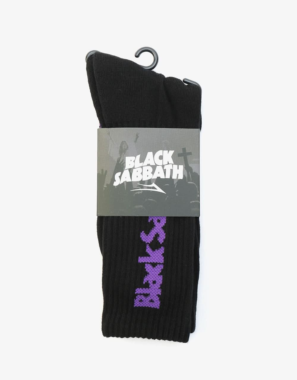 Lakai x Black Sabbath Crew Socks - Black