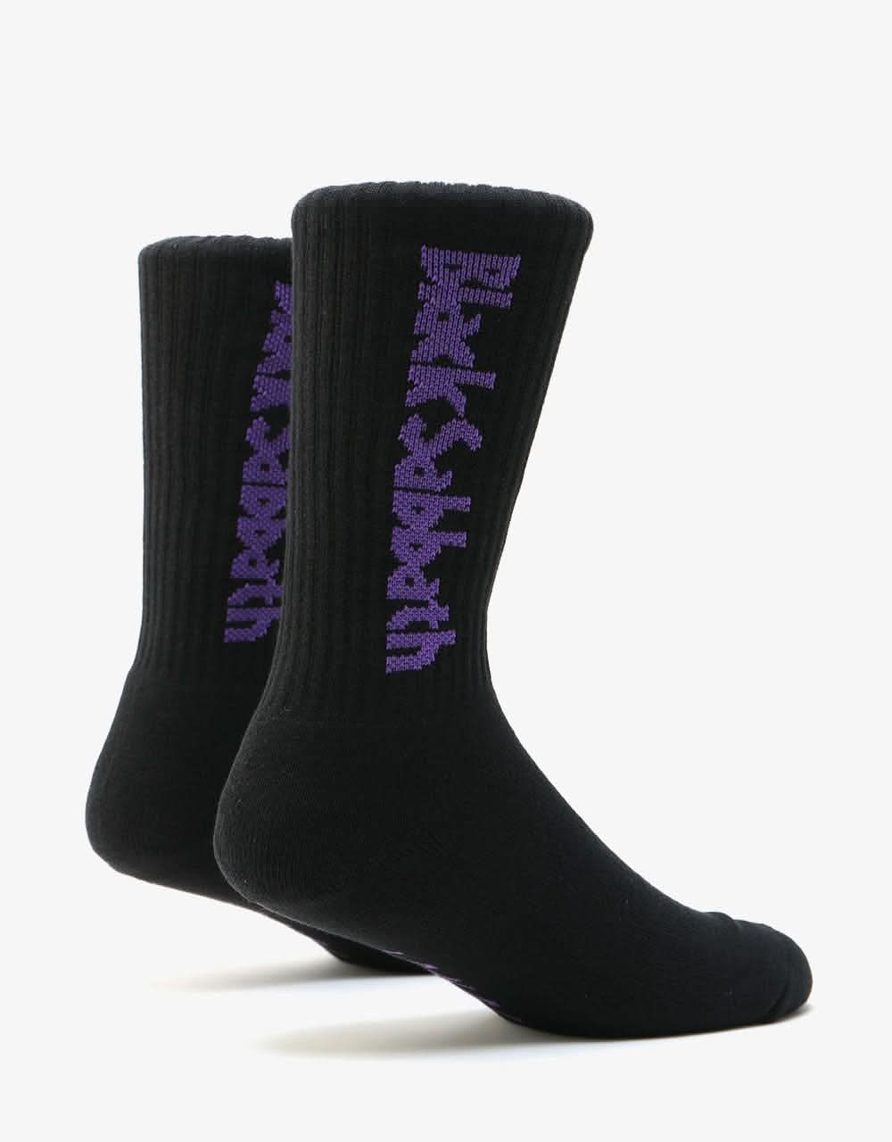 Lakai x Black Sabbath Crew Socks - Black