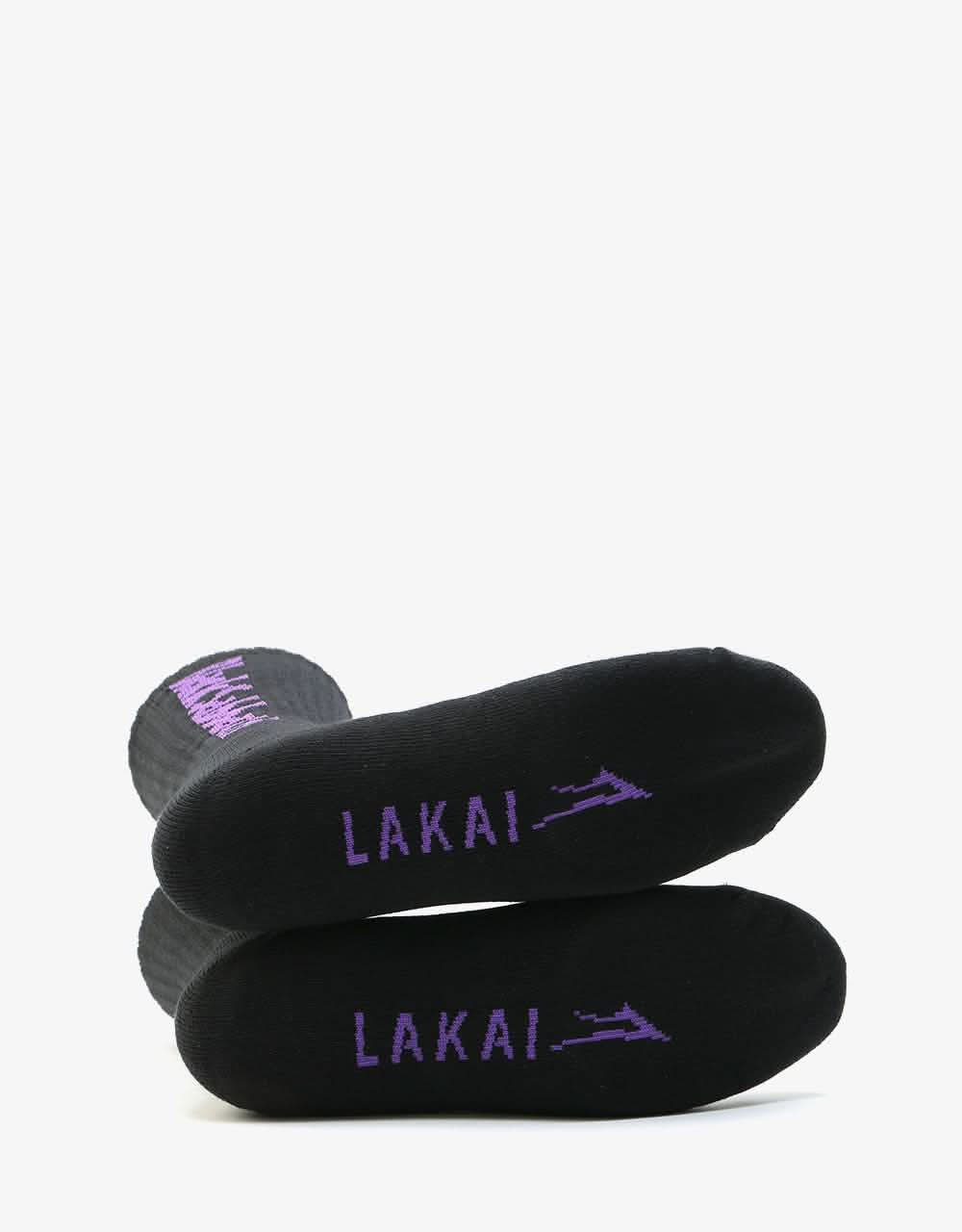 Lakai x Black Sabbath Crew Socks - Black