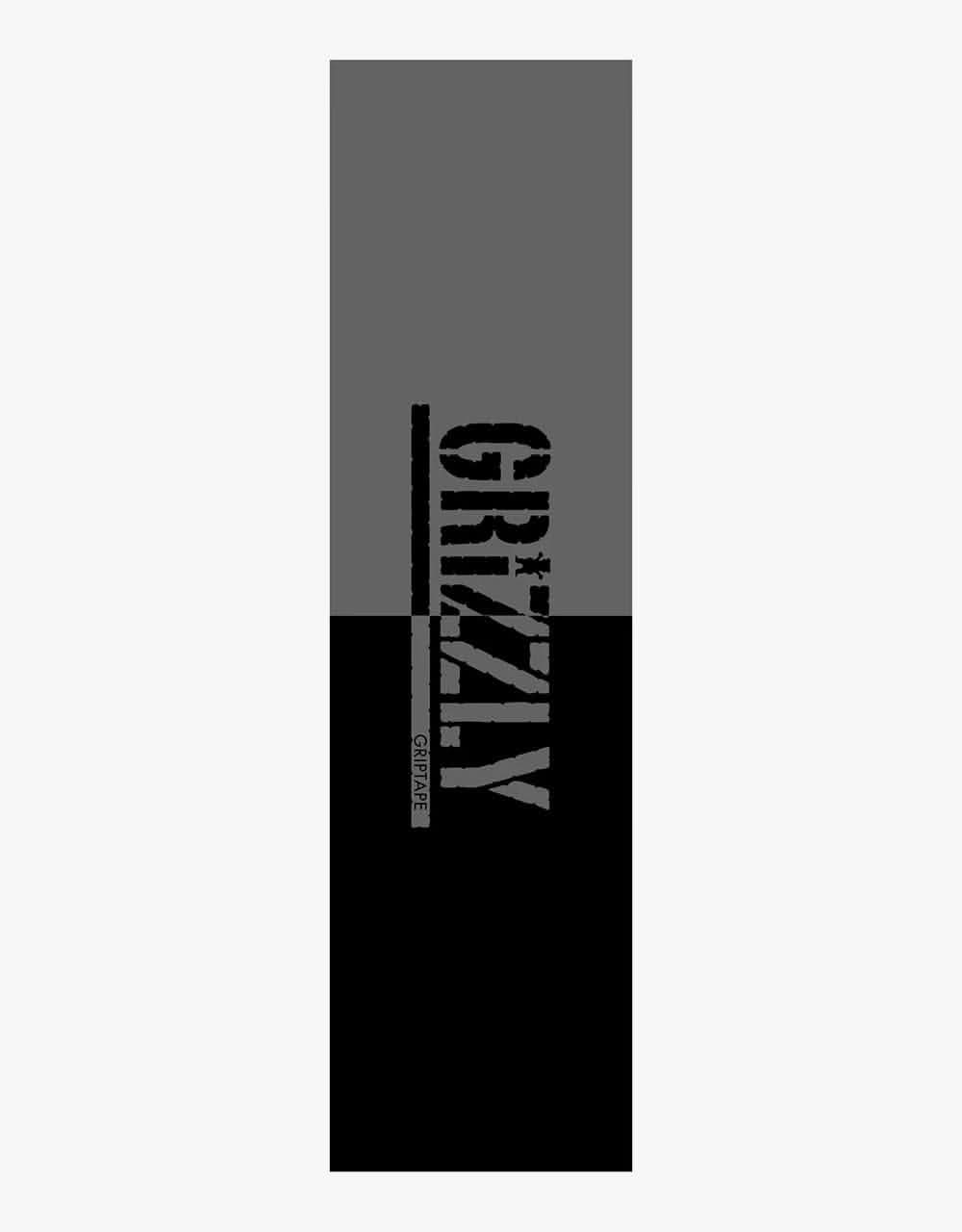 Grizzly Split Stamp 9" Grip Tape Sheet