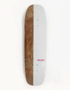 re:ply Tan Oak Skateboard Deck - 8" x 30.5"