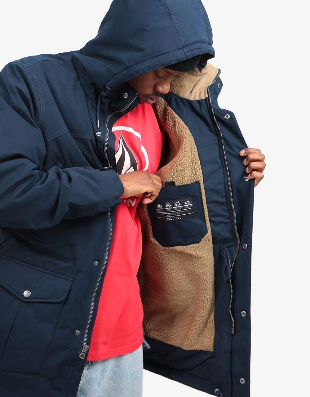 Volcom Starget 5K Parka - Navy