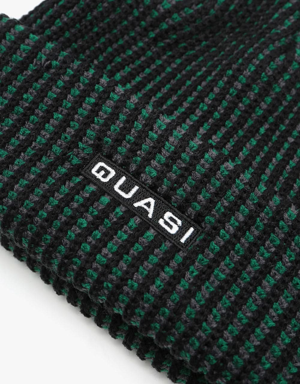 Quasi Tri-Colour Waffle Beanie - Multi