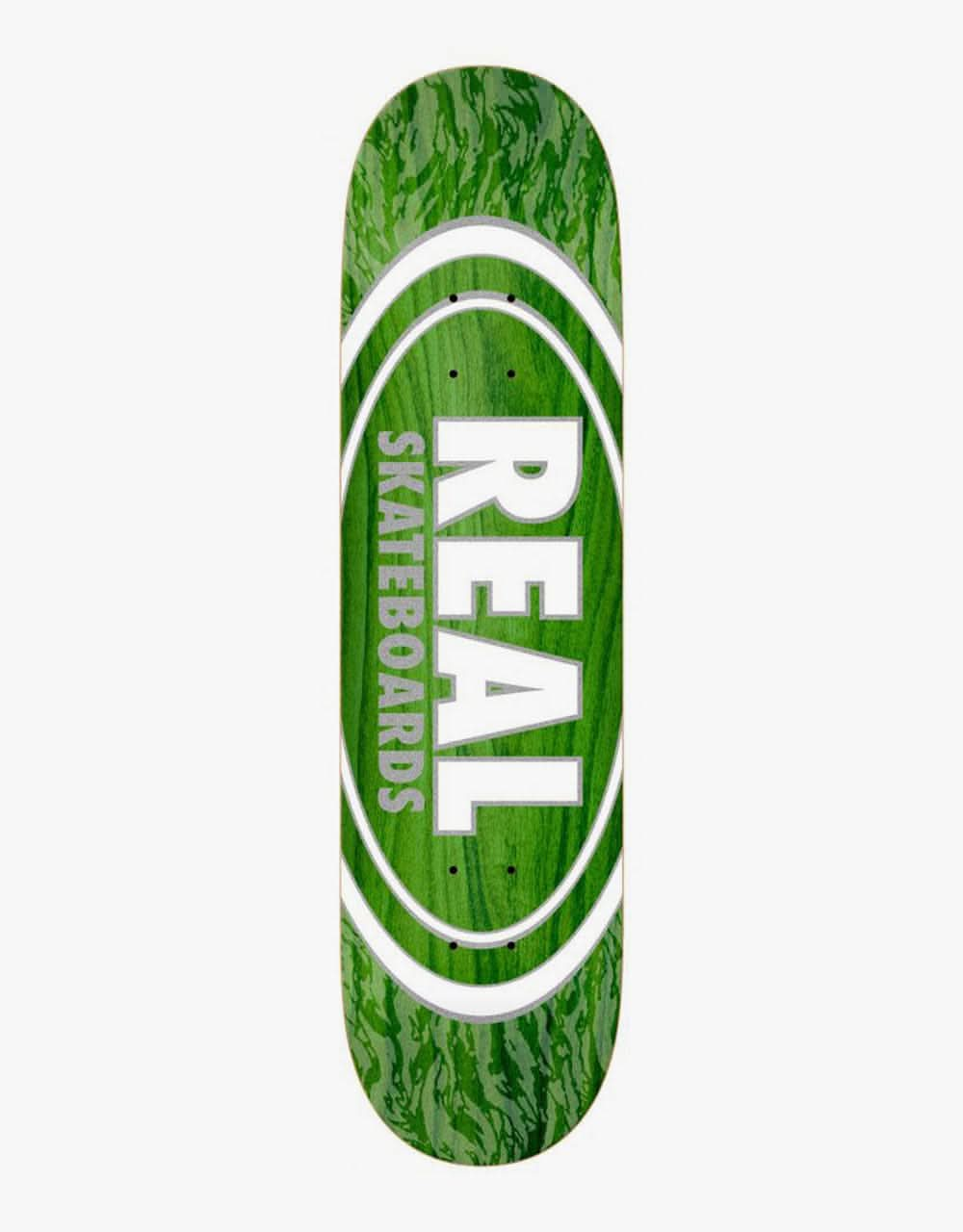 Real Deck Oval Patterns Team Series Skateboard Deck - 8.25"