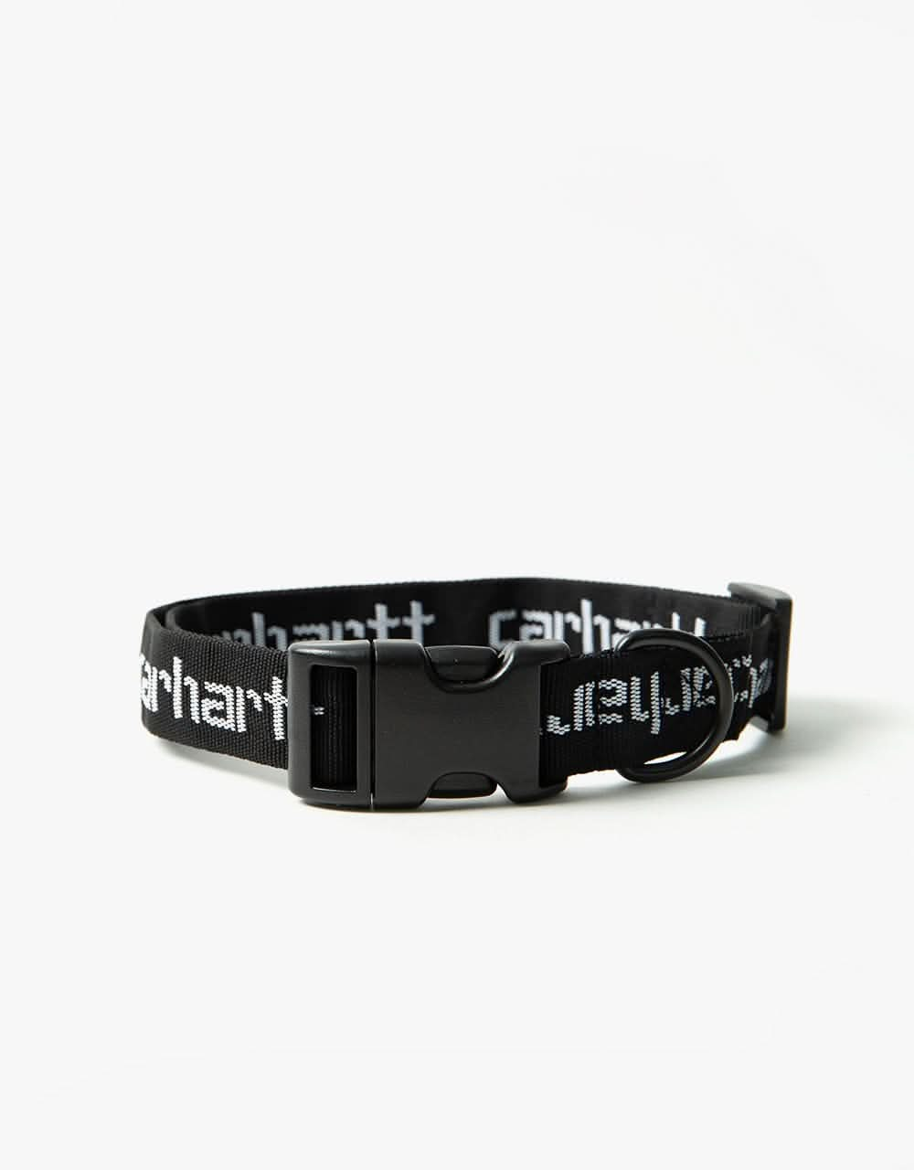 Carhartt WIP Script Dog Leash & Collar - Black/White