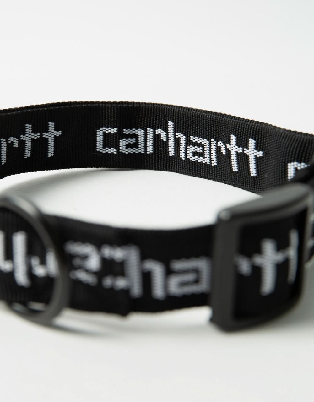 Carhartt WIP Script Dog Leash & Collar - Black/White