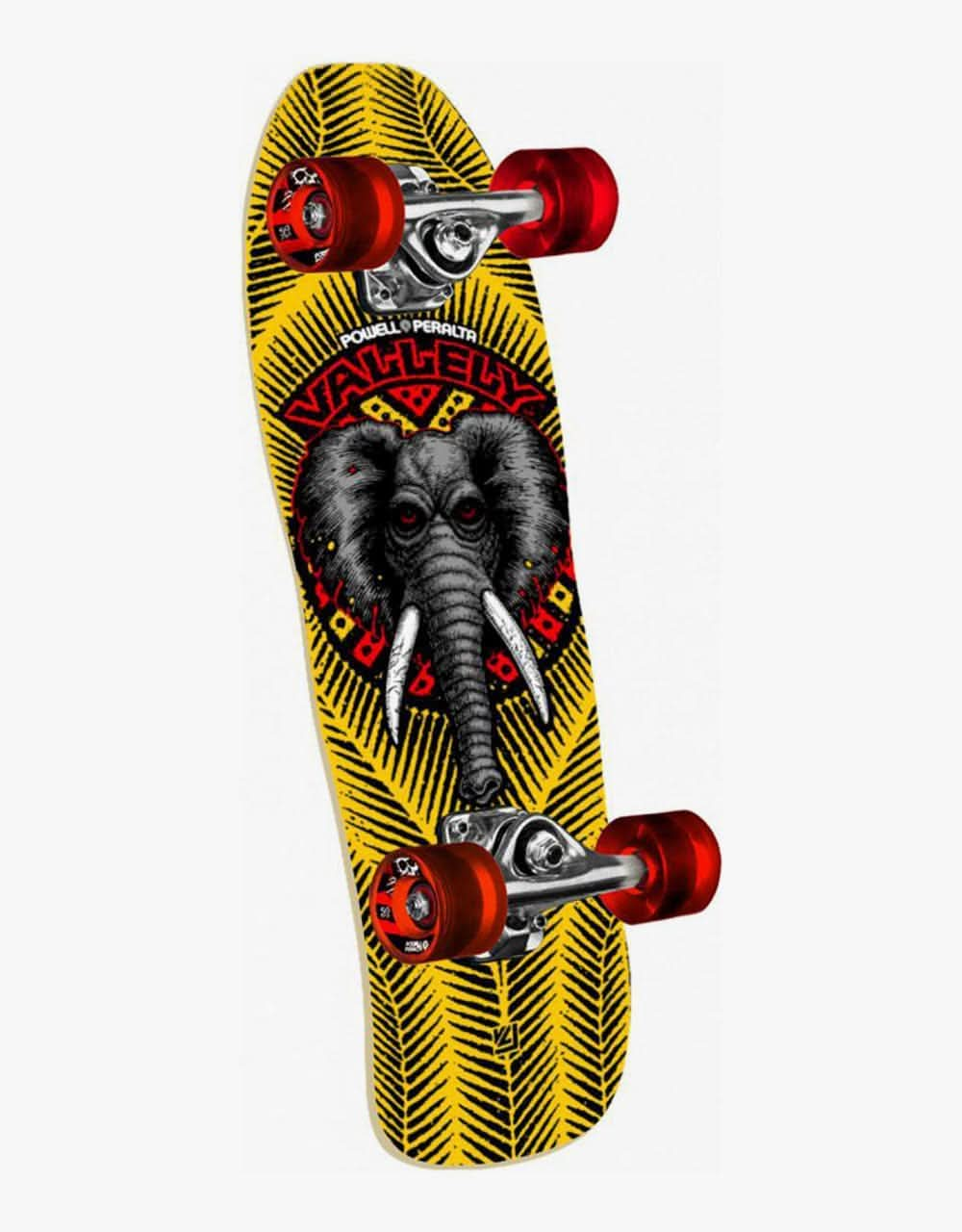 Powell Peralta Mini Vallely Elephant 195 Cruiser Skateboard - 8" x 26"