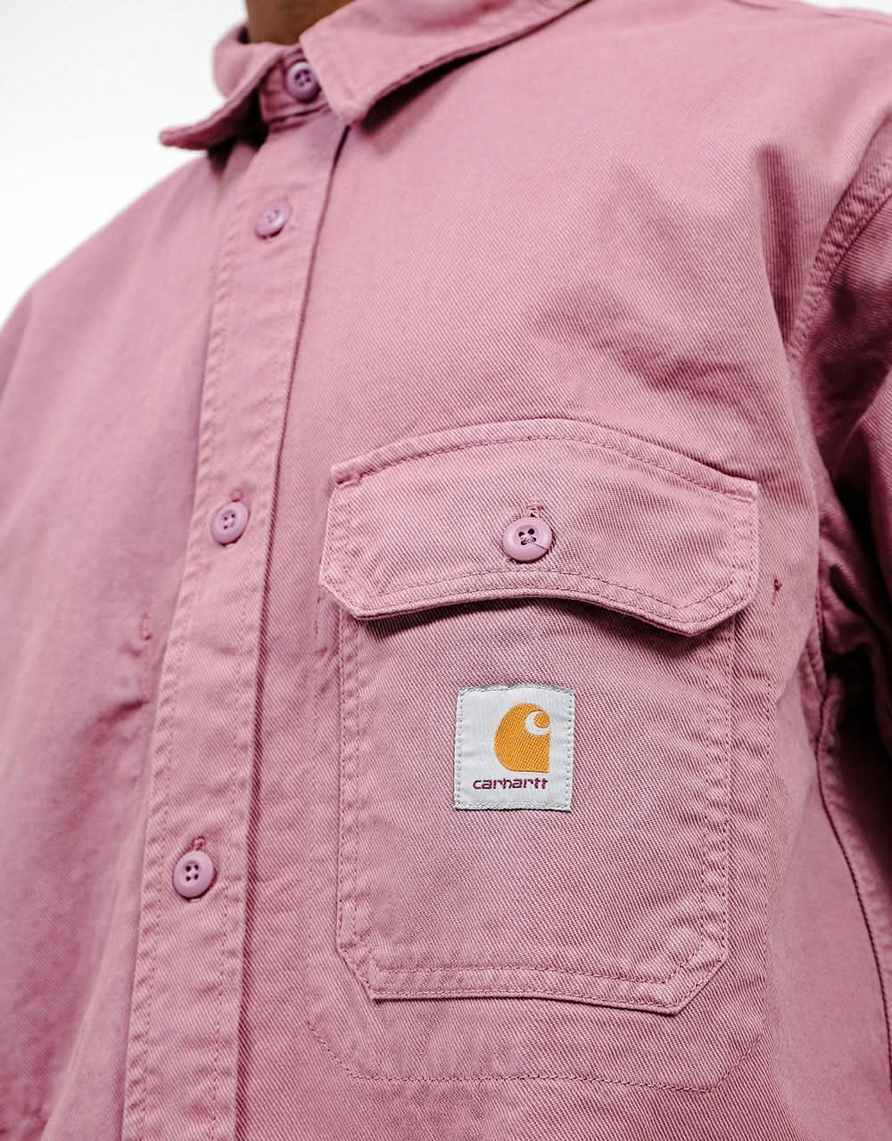 Carhartt WIP L/S Reno Shirt - Malaga (Crater Wash)