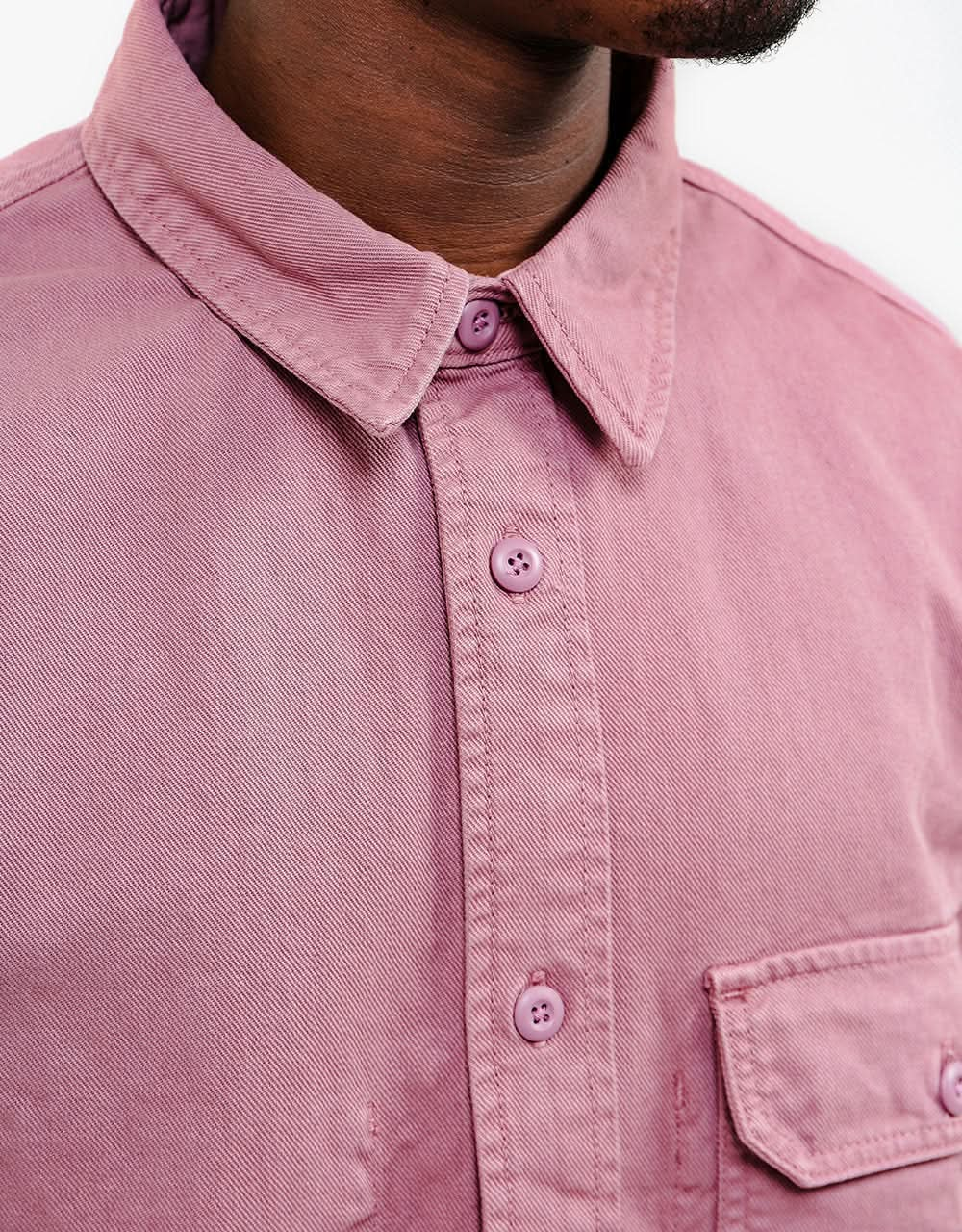 Carhartt WIP L/S Reno Shirt - Malaga (Crater Wash)