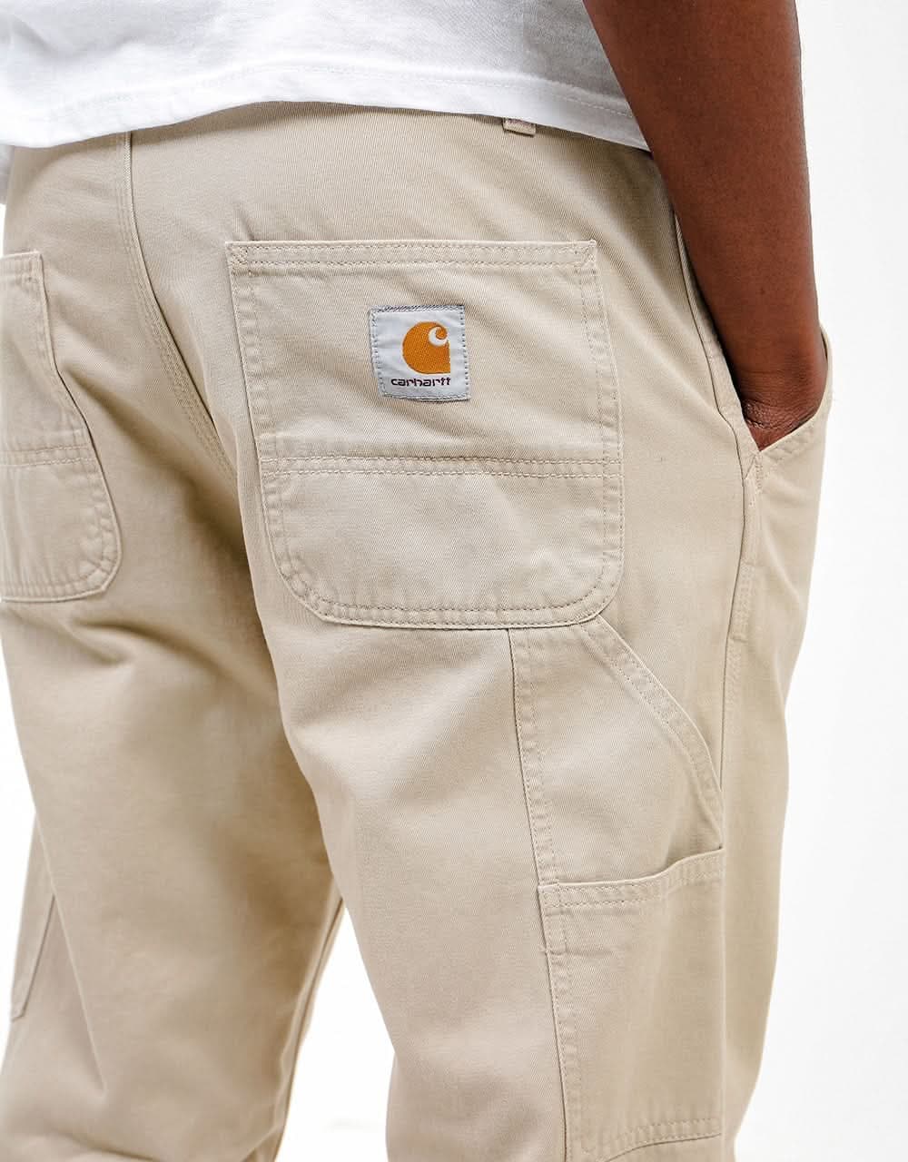 Carhartt WIP Ruck Single Knee Pant - Wall (Stone Washed)