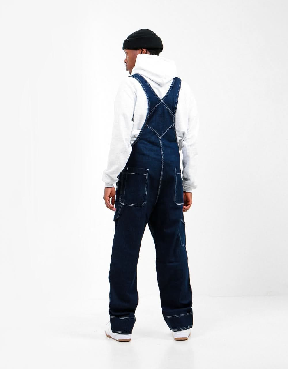 Dickies Oronoco Bib - Rinsed Indigo/Blue