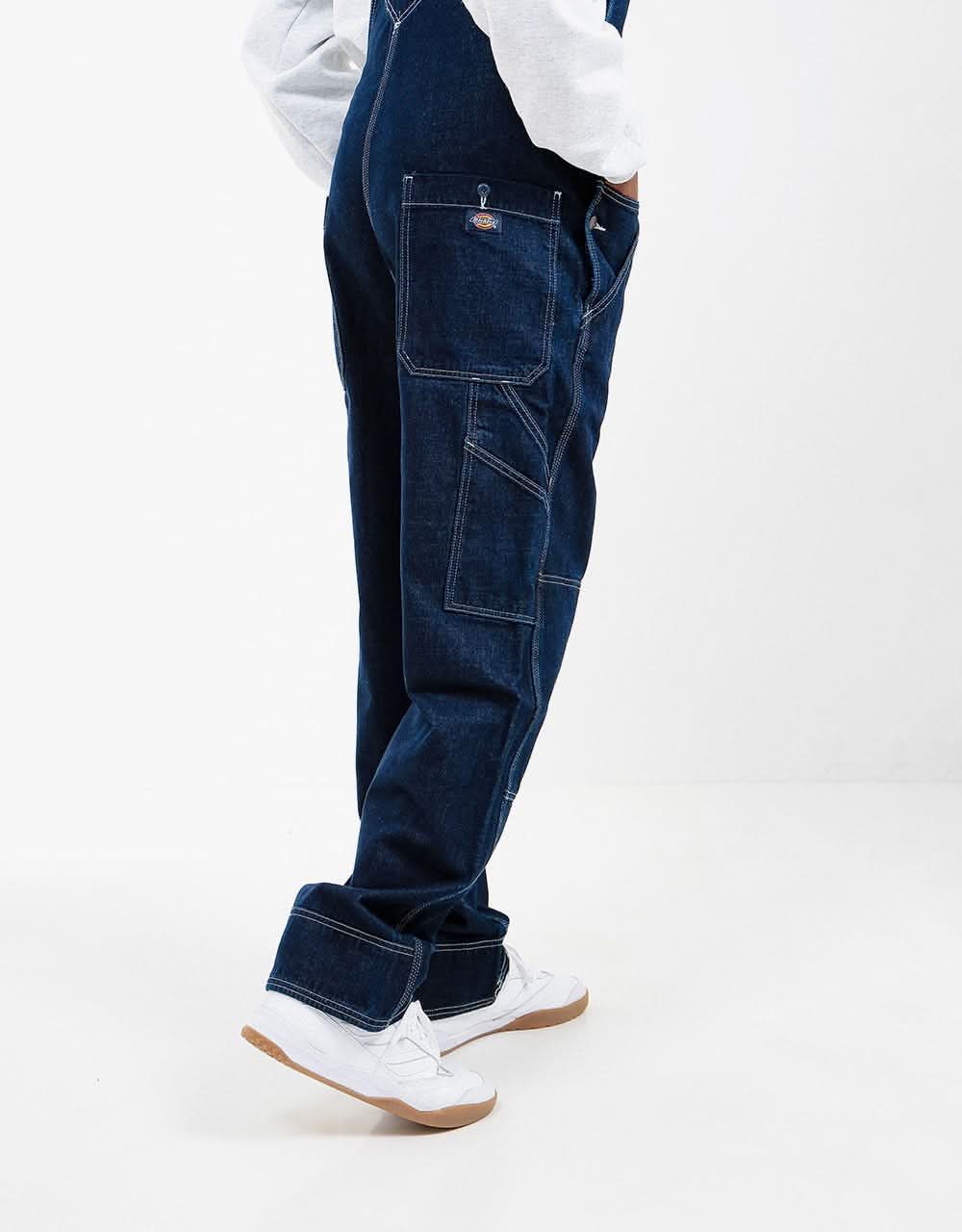 Dickies Oronoco Bib - Rinsed Indigo/Blue