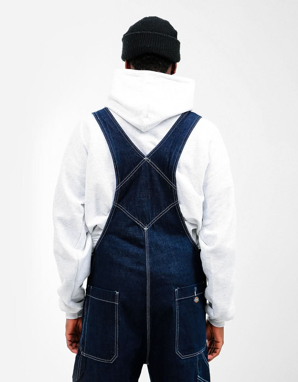 Dickies Oronoco Bib - Rinsed Indigo/Blue