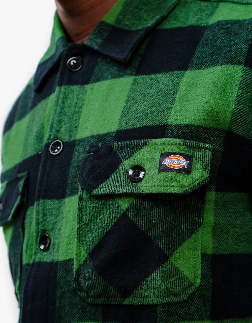 Dickies Sacramento L/S Shirt - Pine Green