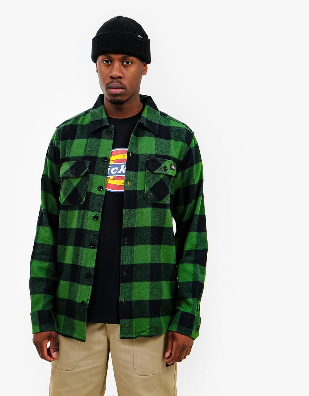 Dickies Sacramento L/S Shirt - Pine Green