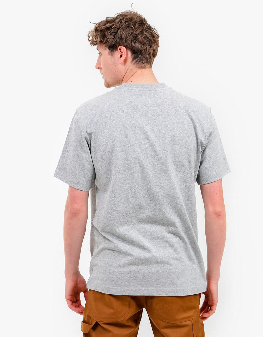 T-shirt à poche Dickies Porterdale - Gris chiné