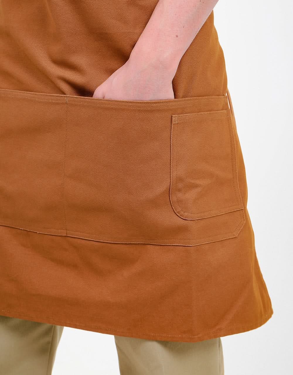 Dickies Bib Apron - Brown Duck