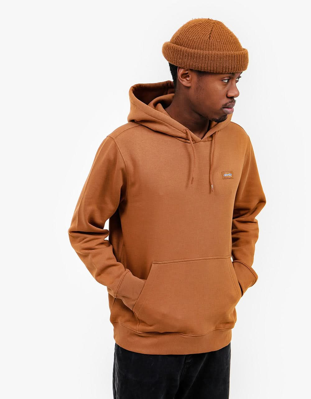 Dickies Oakport Pullover Hoodie - Brown Duck