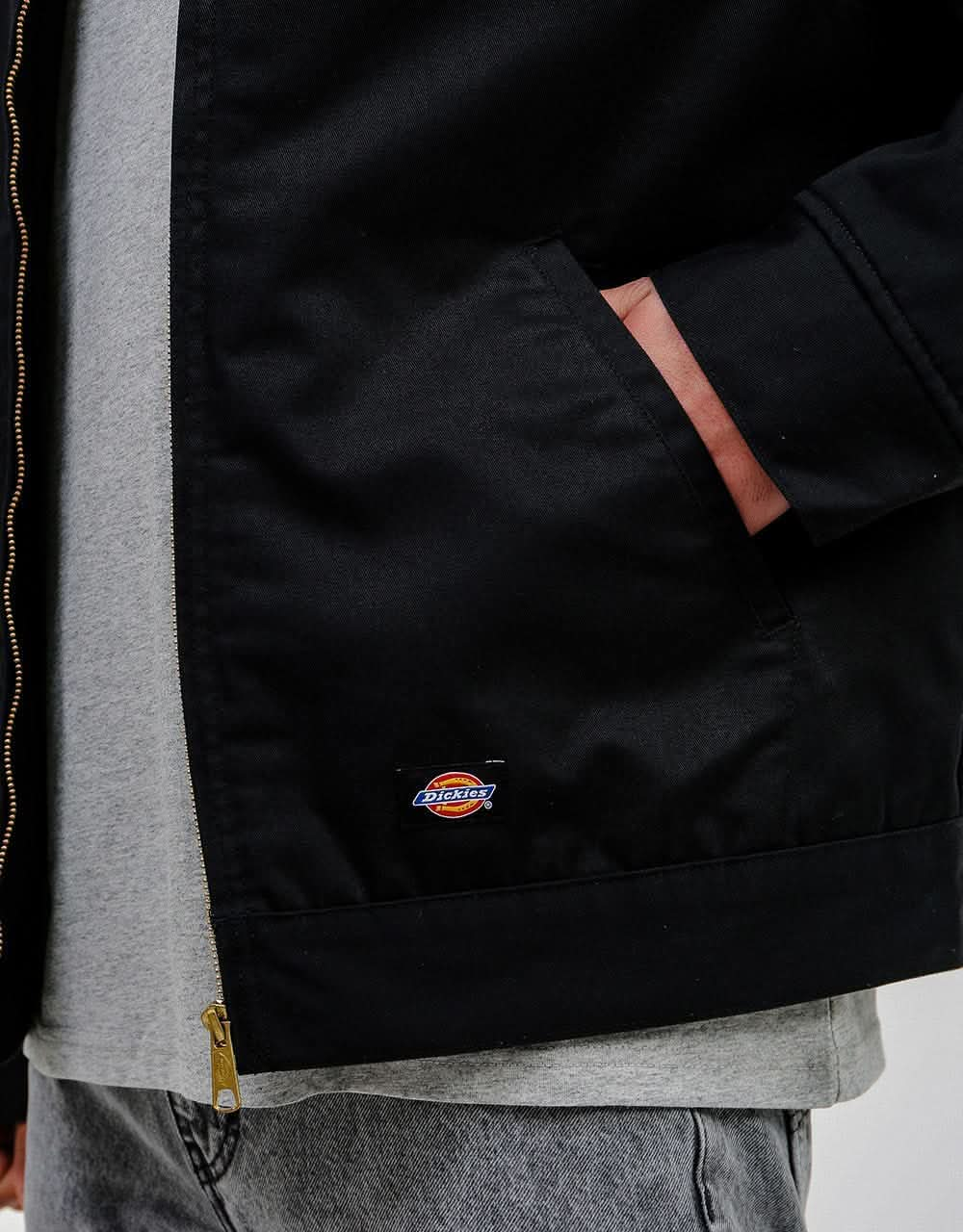 Dickies Lined Eisenhower Jacket - Black