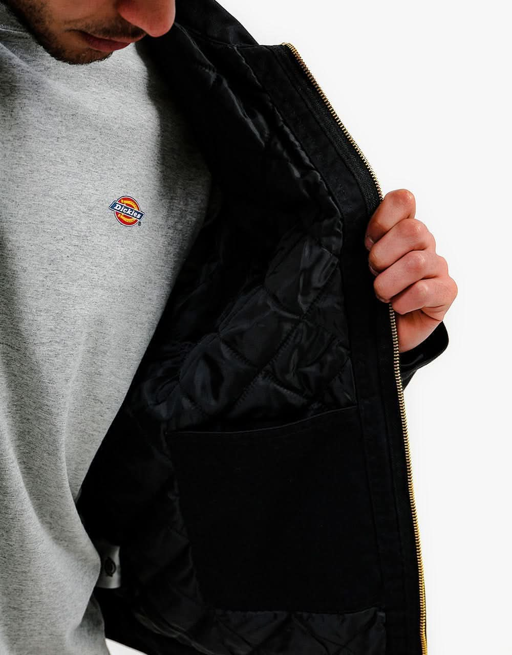 Dickies Lined Eisenhower Jacket - Black