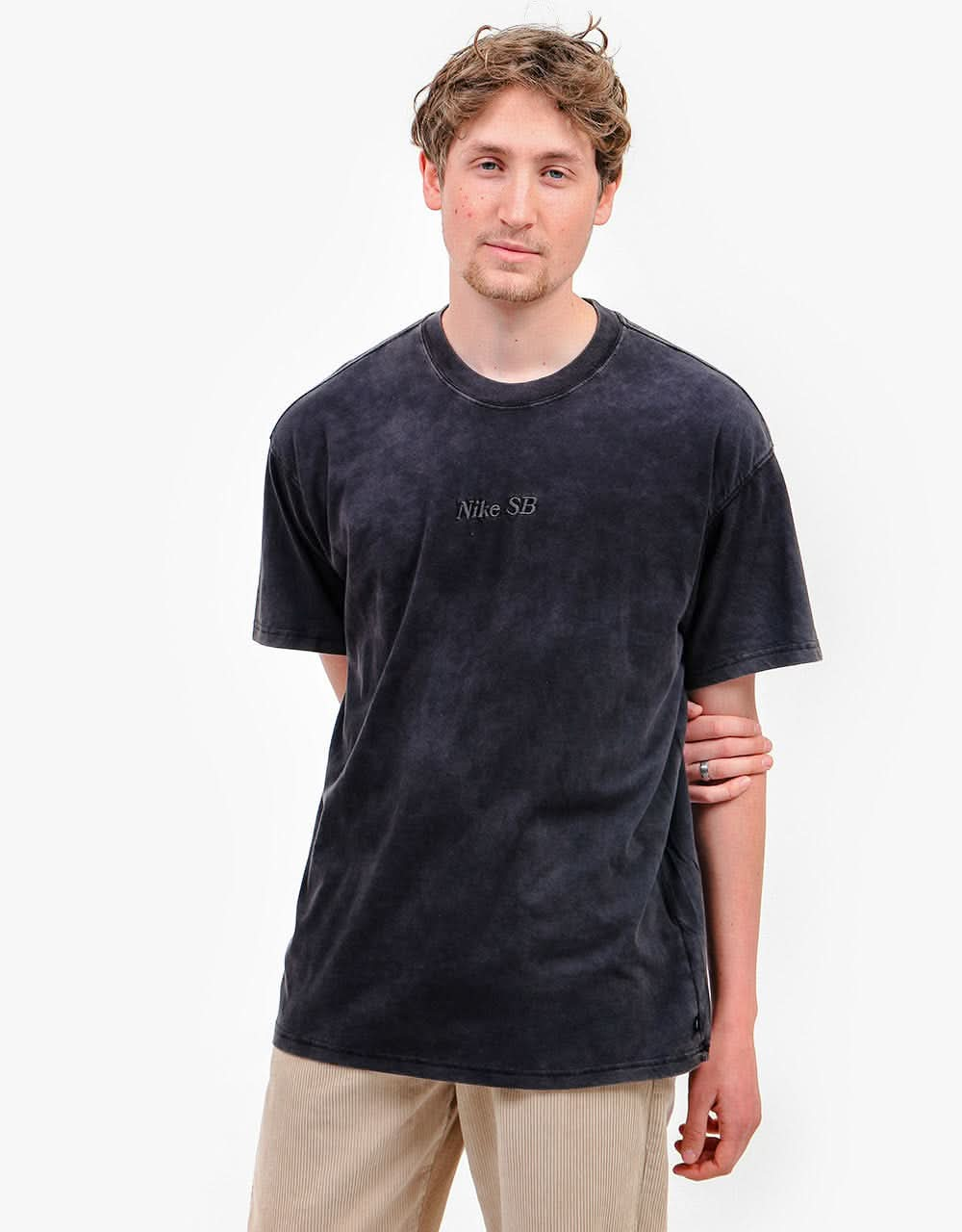 Nike SB Classic Wash T-Shirt - Black