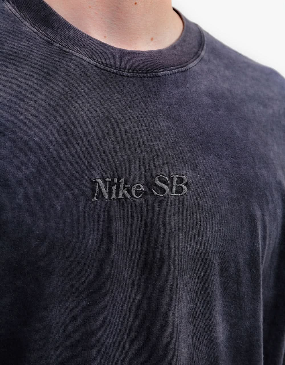 Nike SB Classic Wash T-Shirt - Black