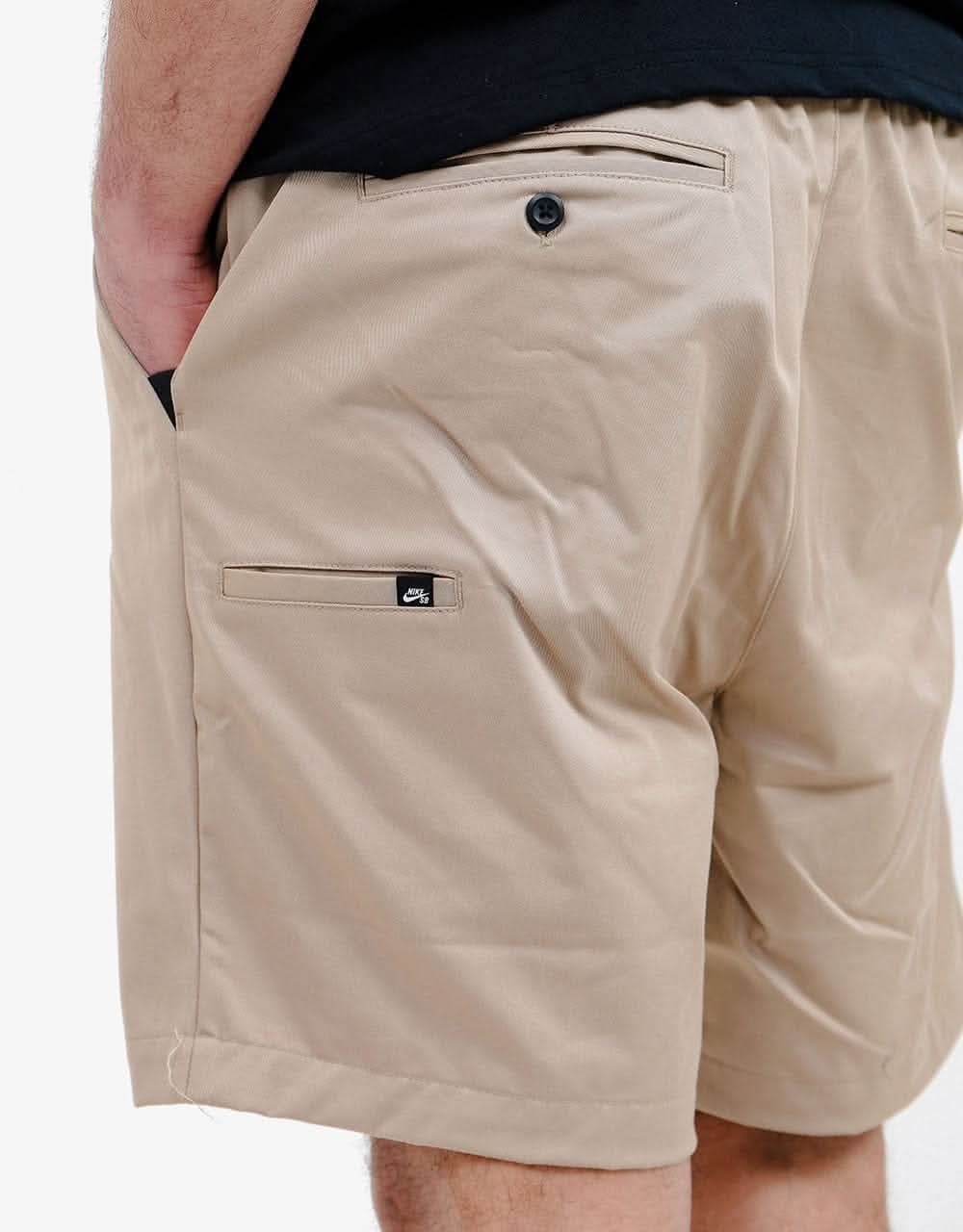 Nike SB Pull On Chino Short - Khaki