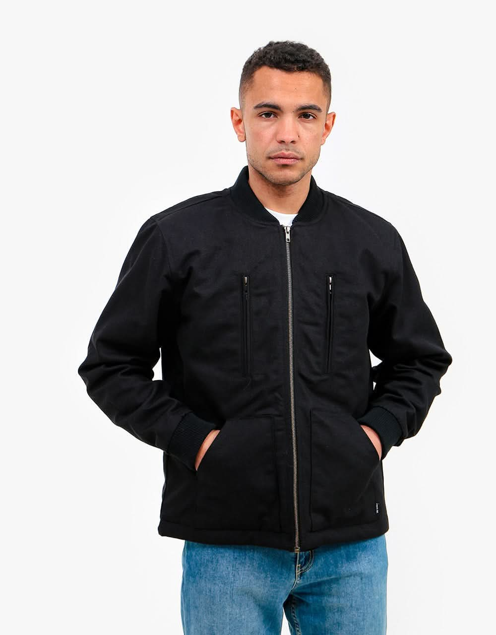 Route One Workwear Jacket - Black