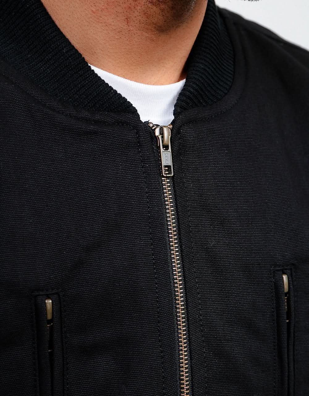 Route One Workwear Jacket - Black