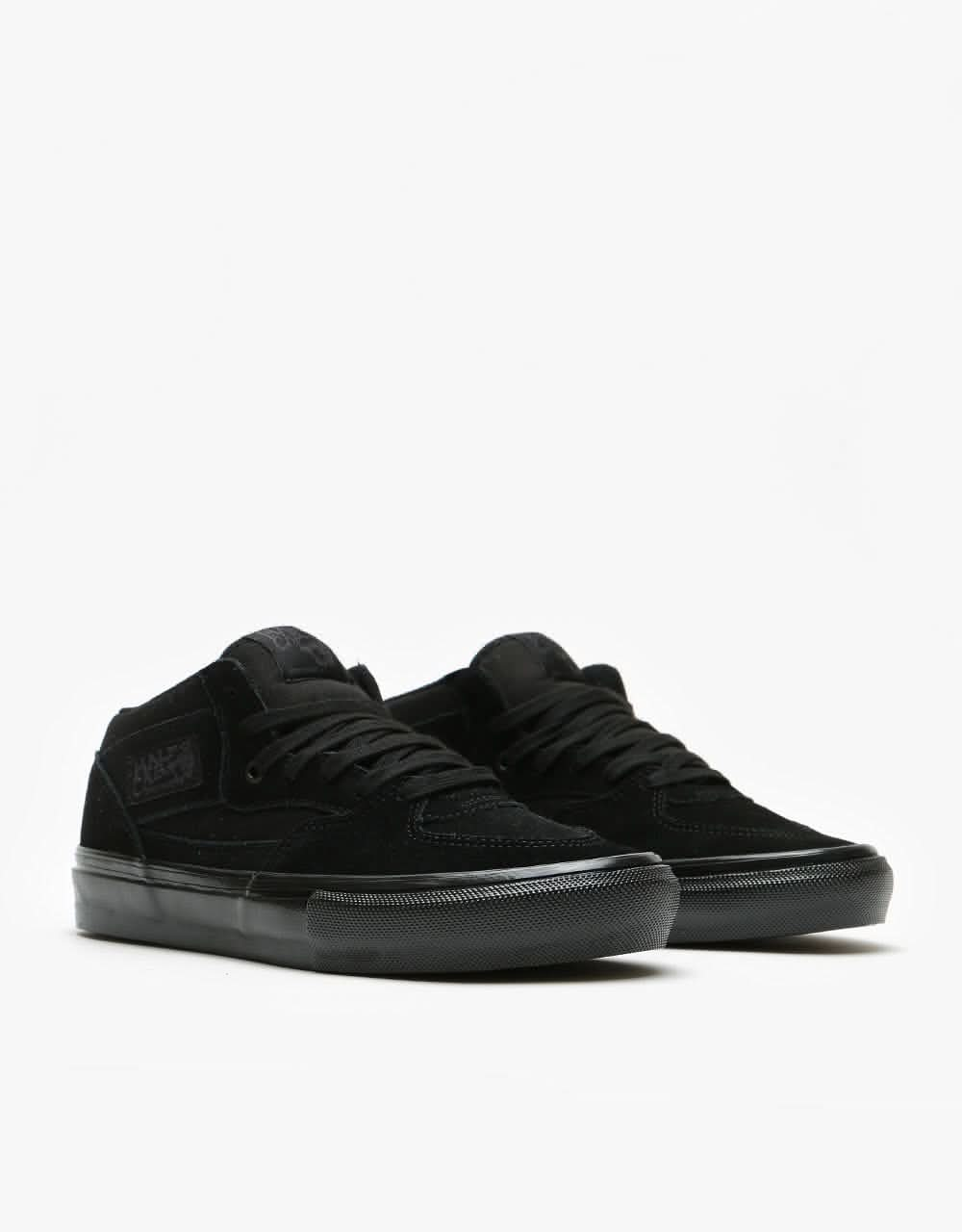 Vans Skate Half Cab Shoes - Black/Black