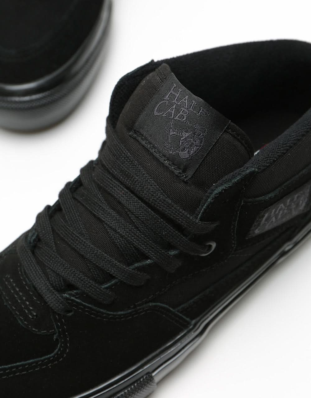 Vans Skate Half Cab Shoes - Black/Black