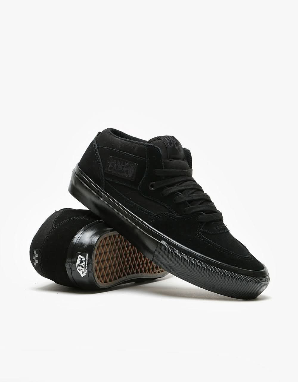 Vans Skate Half Cab Shoes - Black/Black