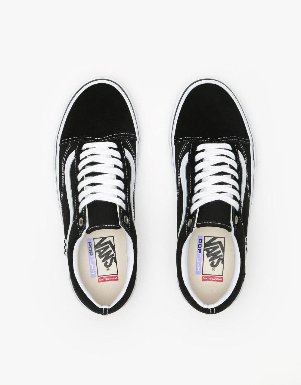 Zapatillas Vans Skate Old Skool - Negro/Blanco