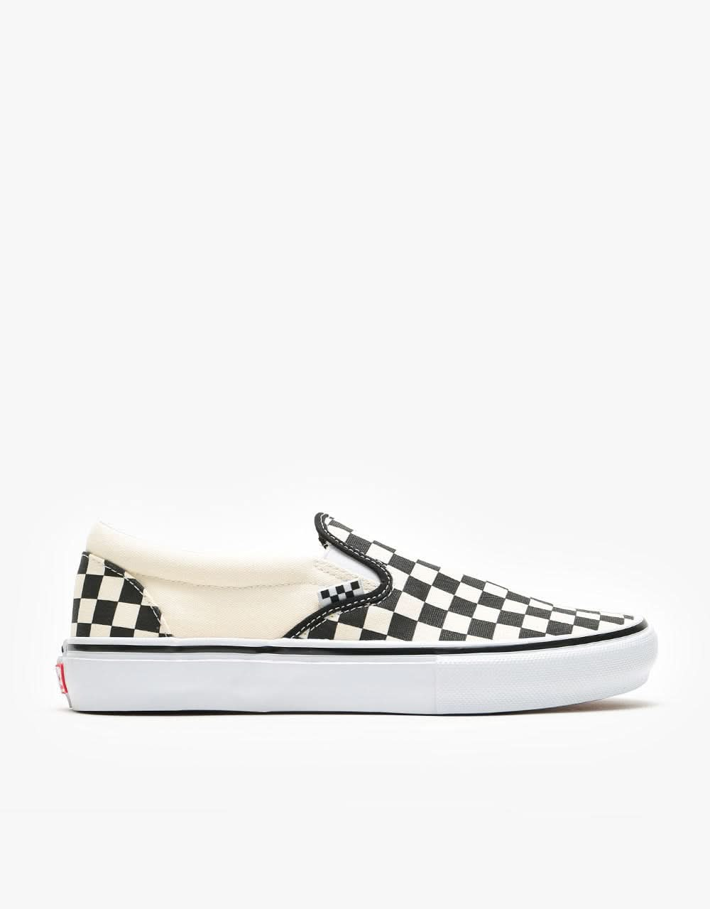 Vans Skate Slip-On Zapatos - (Tablero de ajedrez) Negro/Blanco