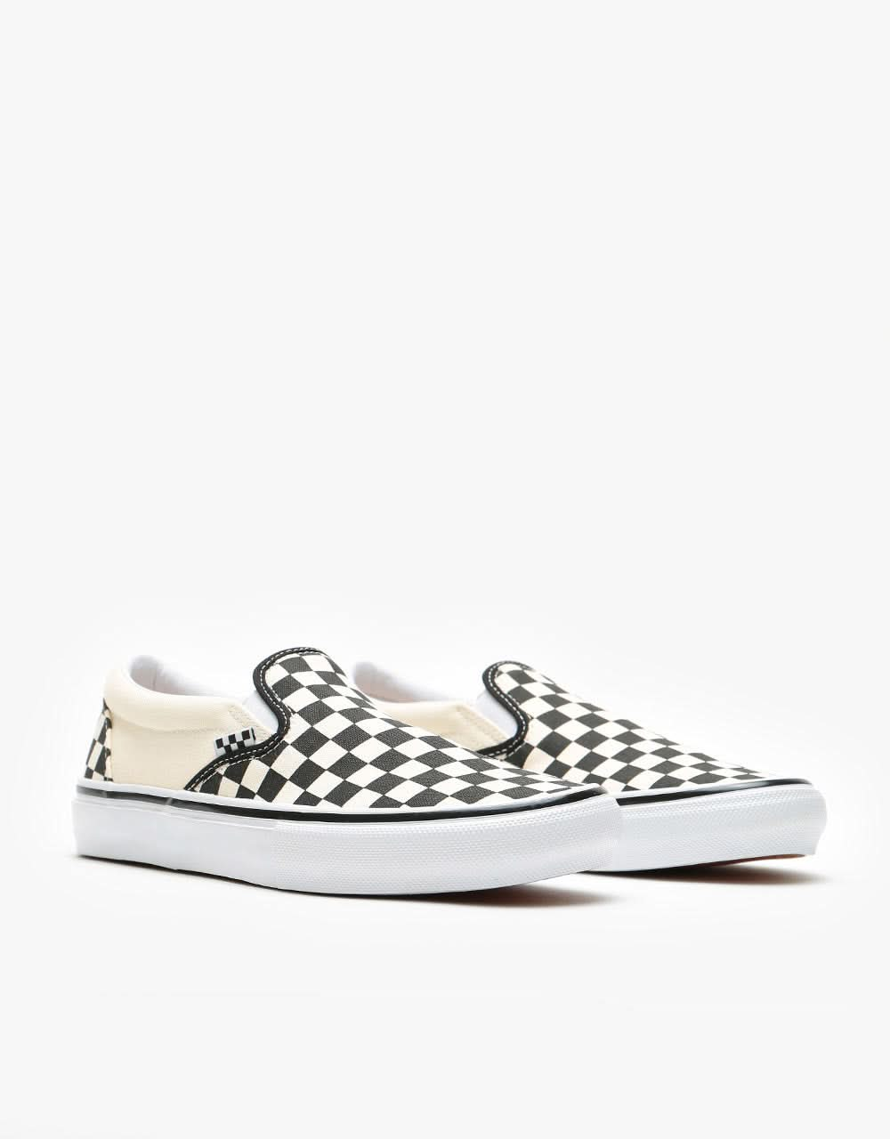 Vans Skate Slip-On Zapatos - (Tablero de ajedrez) Negro/Blanco