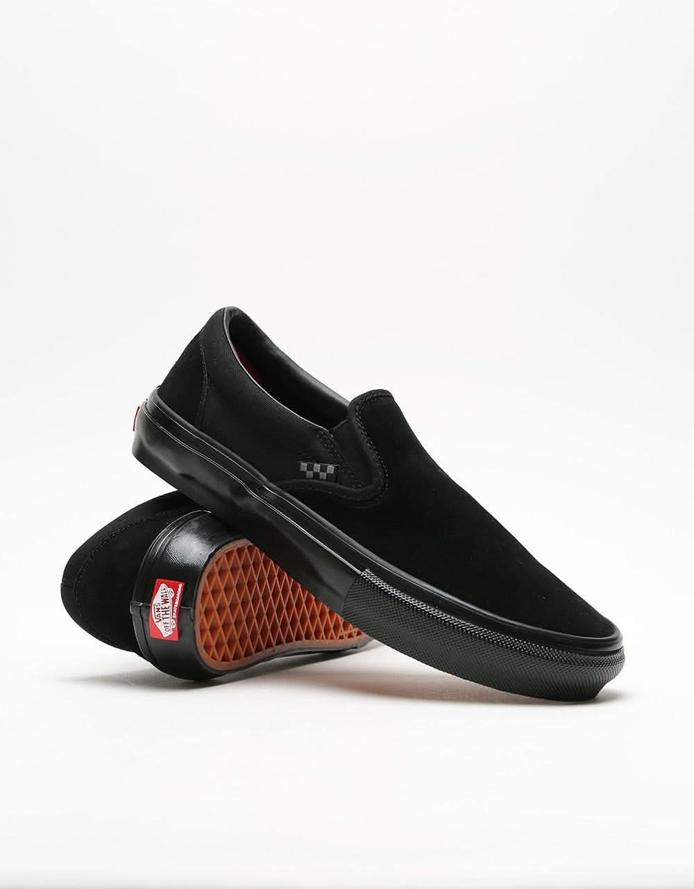 Vans Skate Slip-On Shoes - Black/Black