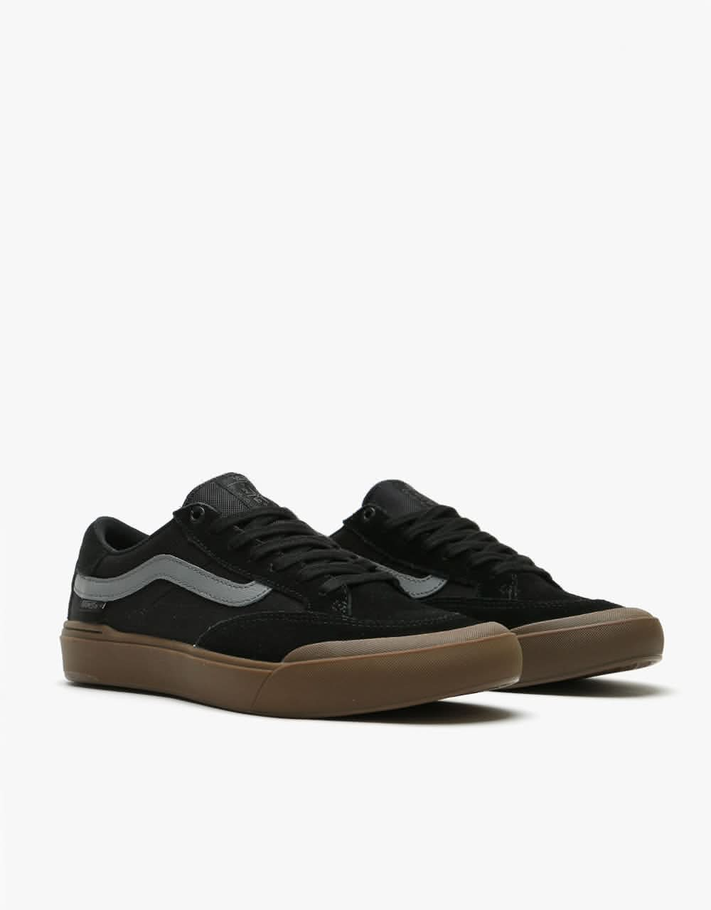 Vans Berle Pro Skate Shoes - Black/Dark Gum