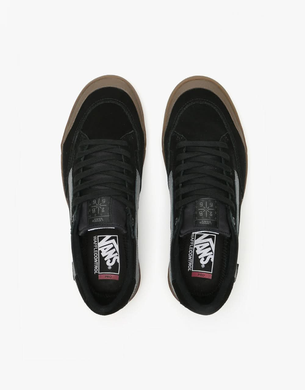 Vans Berle Pro Skate Shoes - Black/Dark Gum