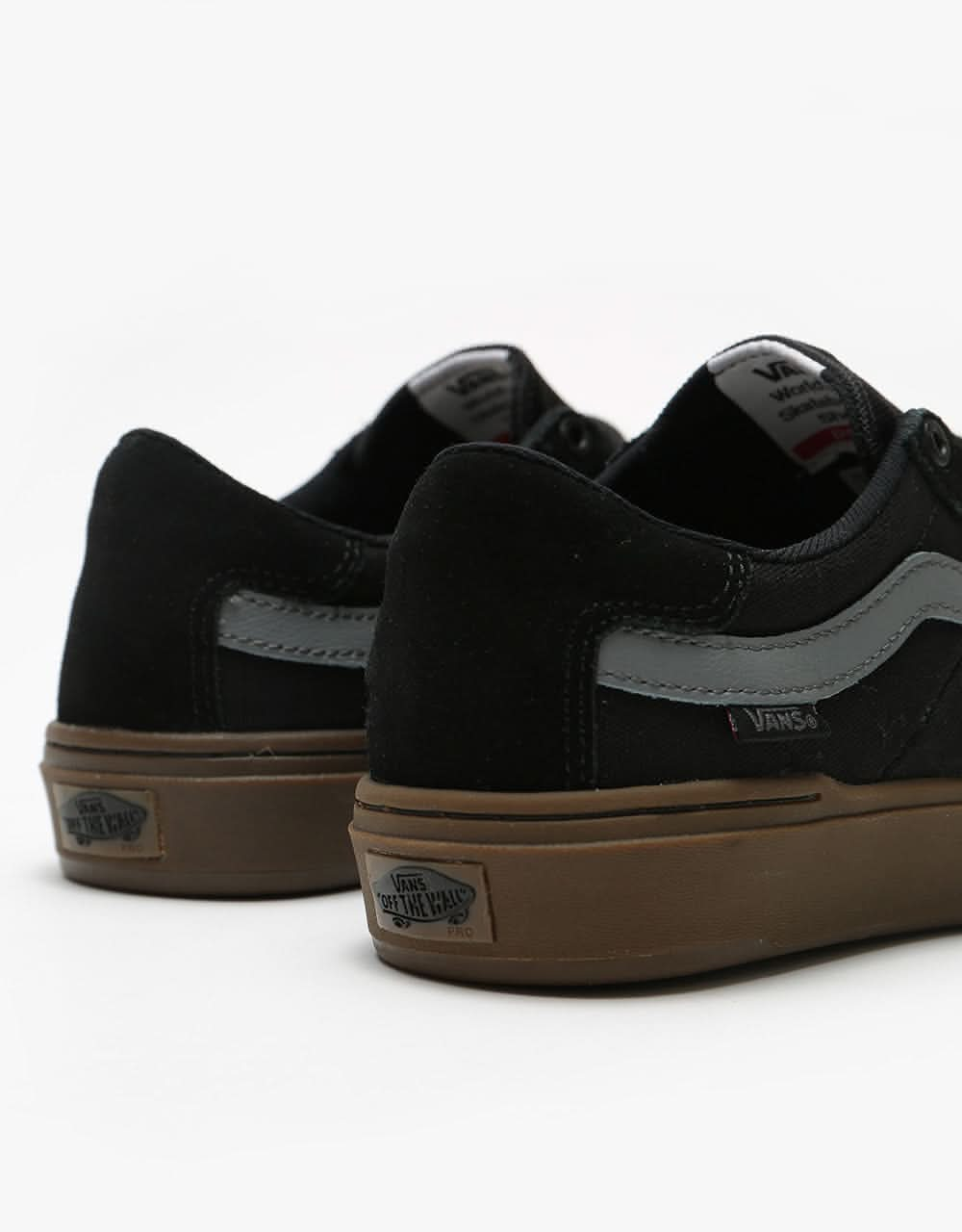 Vans Berle Pro Skate Shoes - Black/Dark Gum