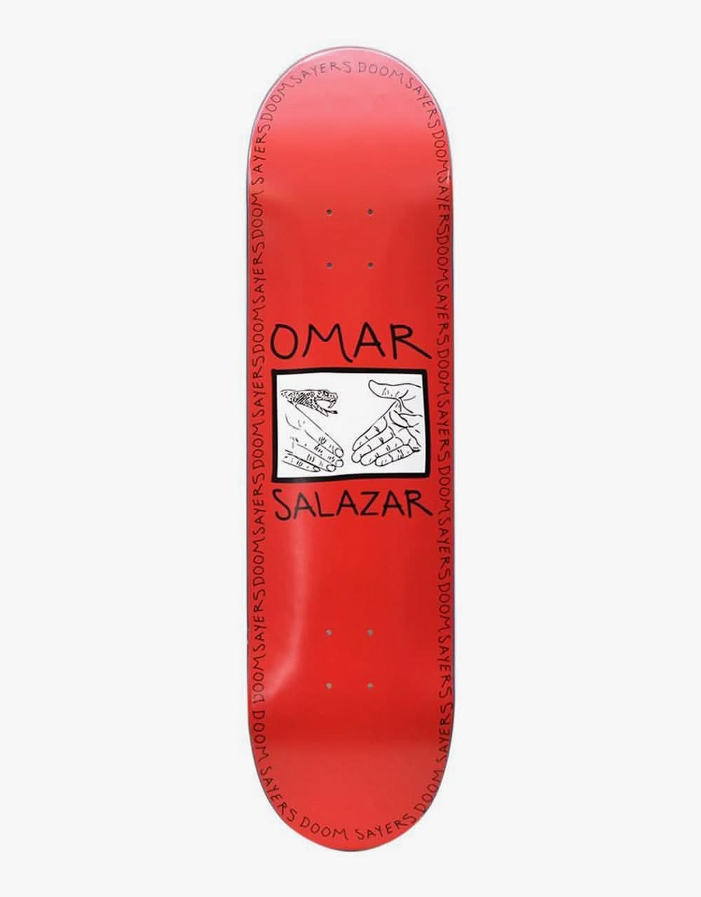 Doom Sayers Omar Snake Shake Skateboard Deck - 8.25"