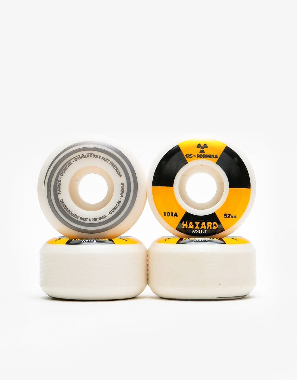 Hazard Radio Active CS Conical 101a Skateboard Wheel - 52mm