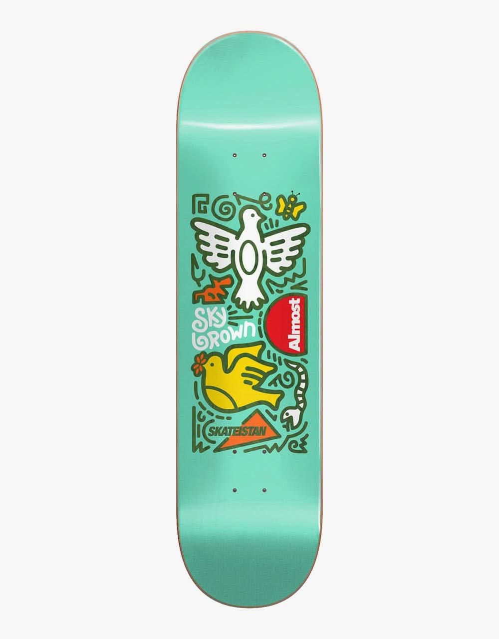 Almost x Skateistan Sky Doodle R7 Skateboard Deck - 7.75"