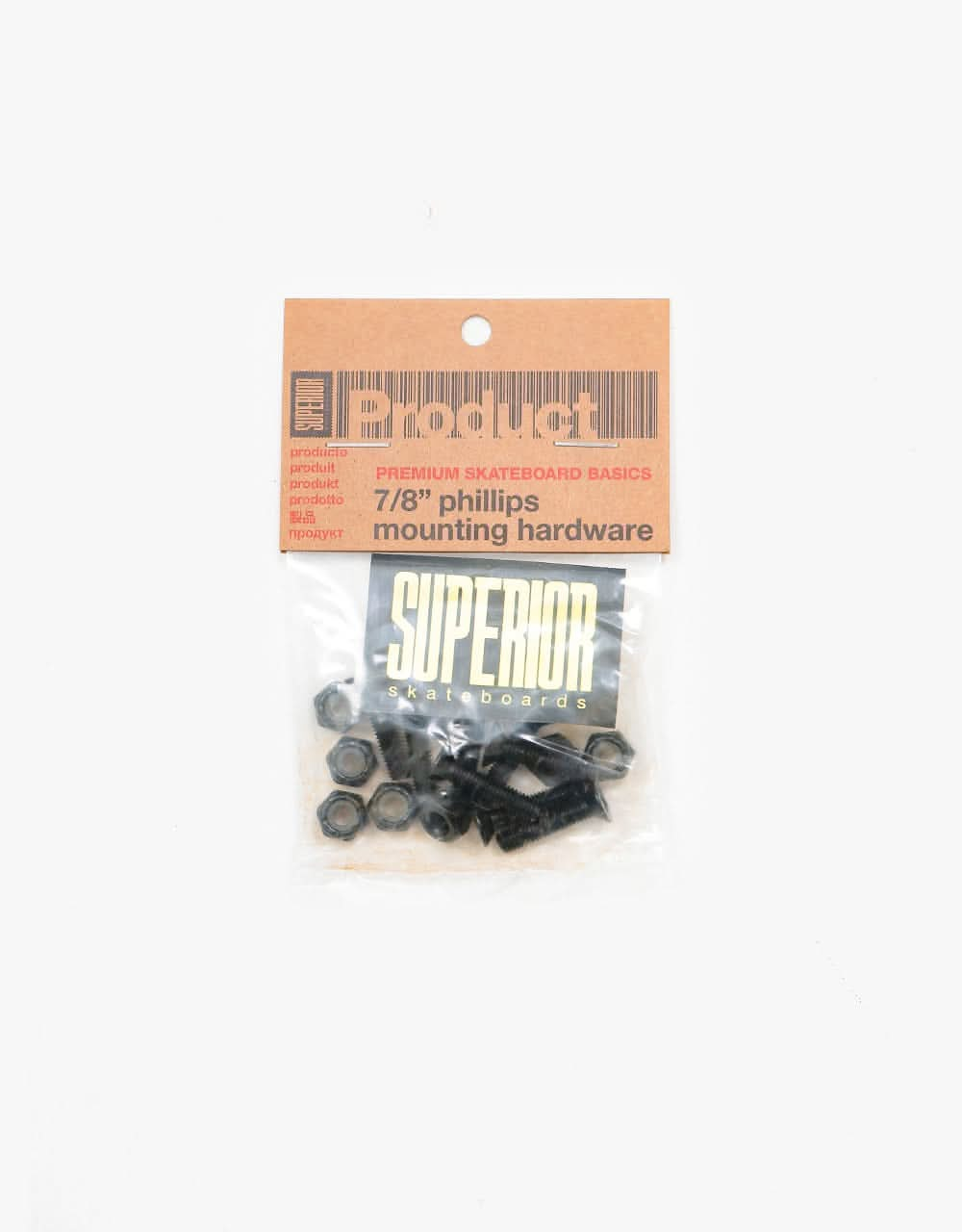 Superior 7/8" Phillips Bolts