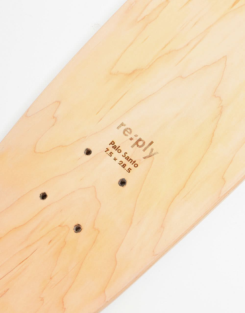 re:ply Time (Palo Santo) Skateboard Deck - 7.5" x 28.5"