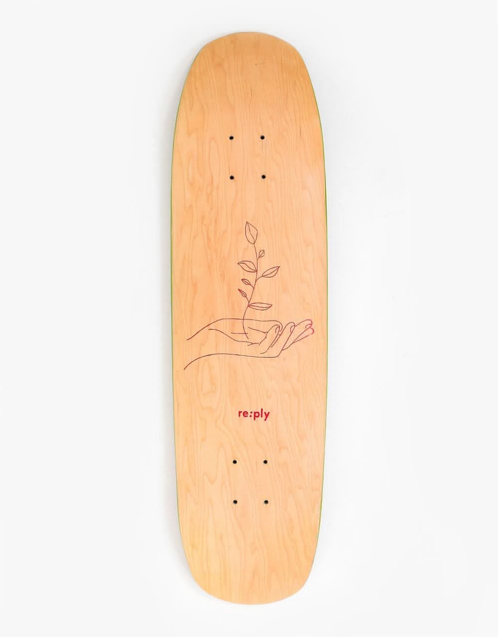 re:ply RE:FORESTATION (Tanoak) Skateboard Deck - 8.25" x 31"